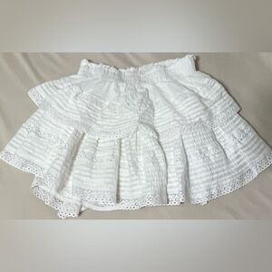 Aerie ruffle skirt